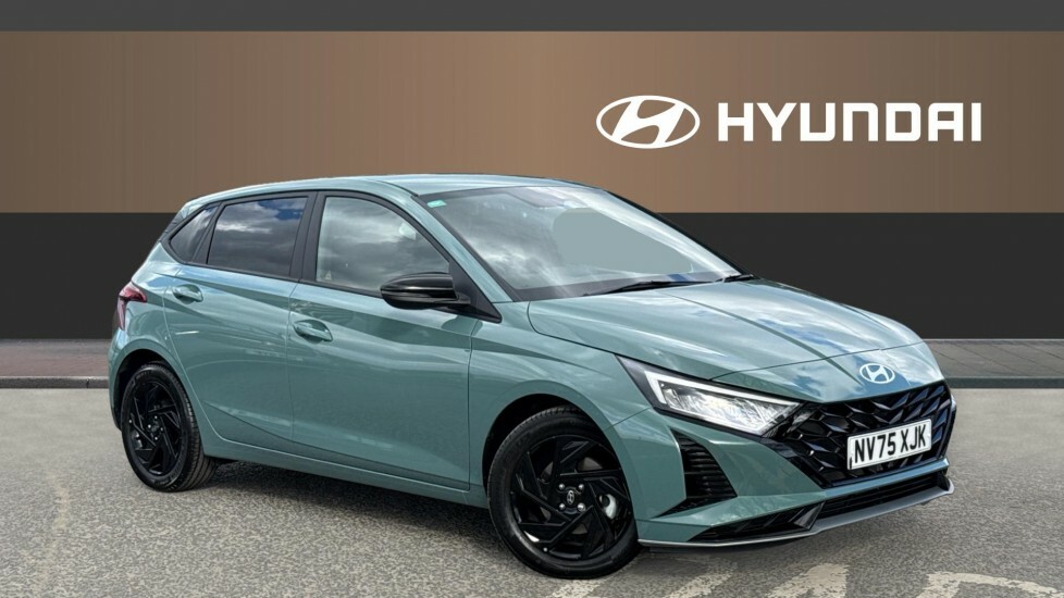 Hyundai I20 Black Line Green