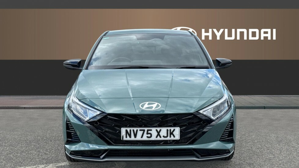 Hyundai I20 Black Line Green #3