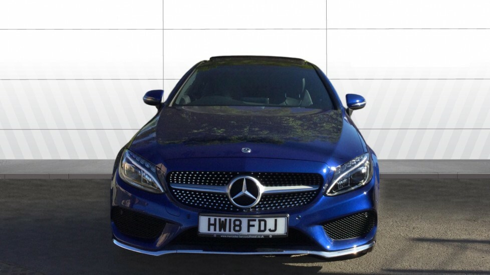 Mercedes-Benz C Class Amg Line Blue #3