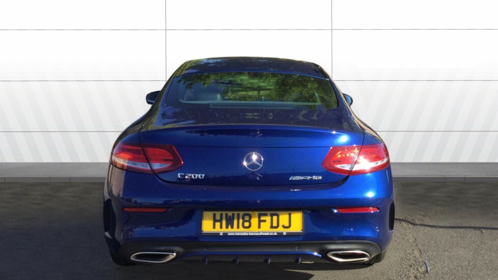 Mercedes-Benz C Class Amg Line Blue #6