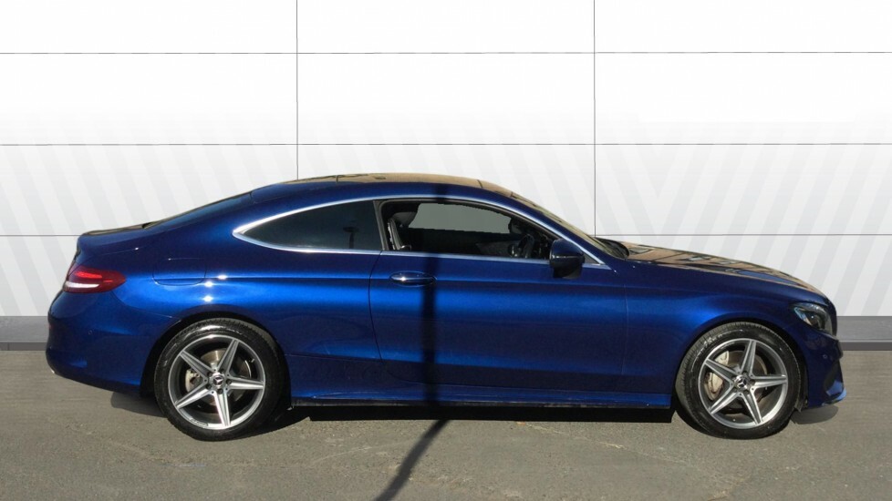 Mercedes-Benz C Class Amg Line Blue #5