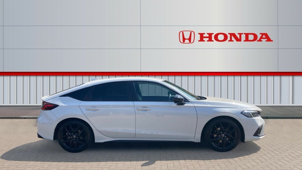 Honda Civic Sport White #5