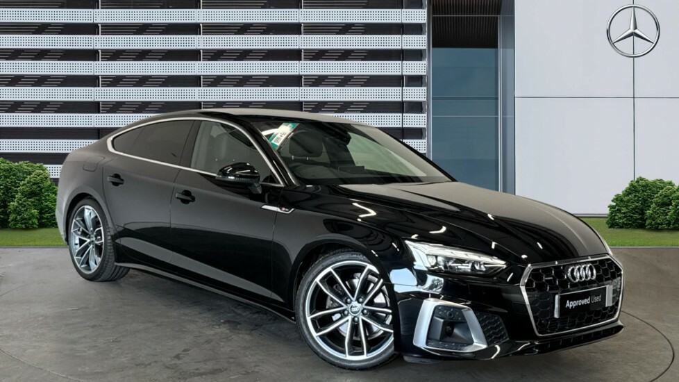 Audi A5 S Line Blue