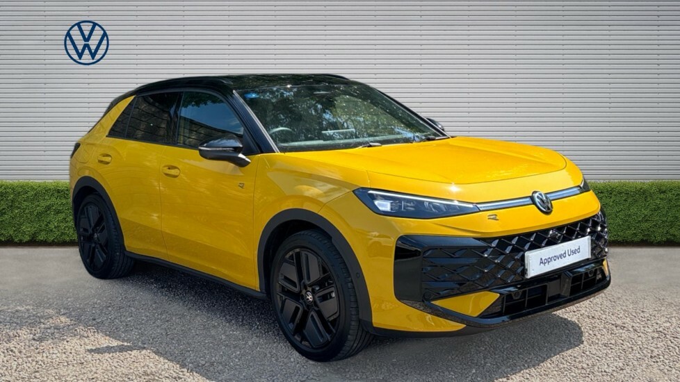 Volkswagen T-Roc R-line Yellow
