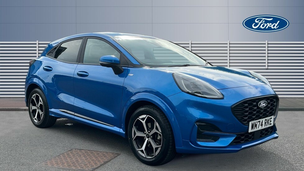 Ford Puma St-line Blue