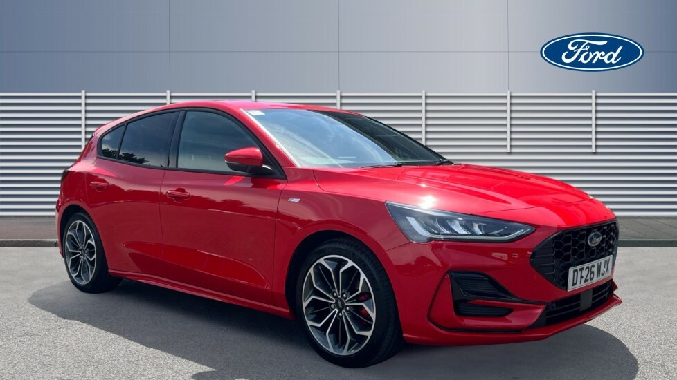Ford Focus St-line X Red