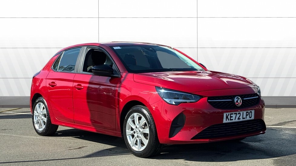 Vauxhall Corsa Design KE72LPO Red