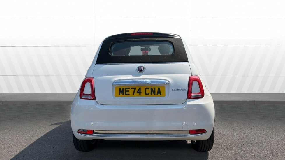 Fiat 500 Convertible ME74CNA White #6