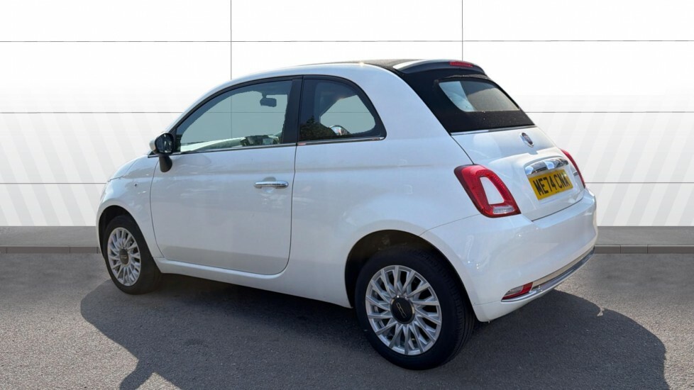 Fiat 500 Convertible ME74CNA White #2