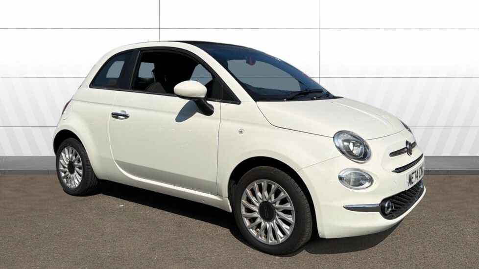 Fiat 500 Convertible White