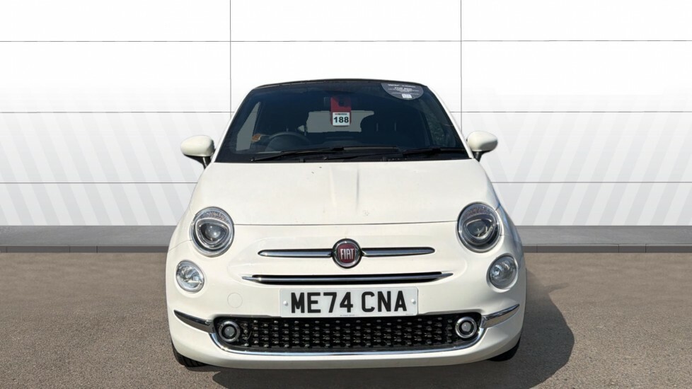 Fiat 500 Convertible ME74CNA White #3