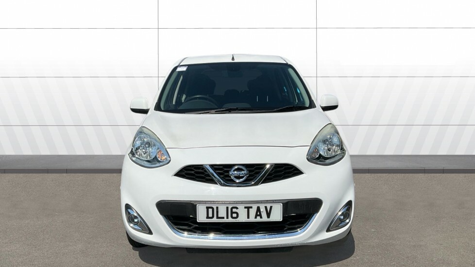 Nissan Micra Tekna White #3