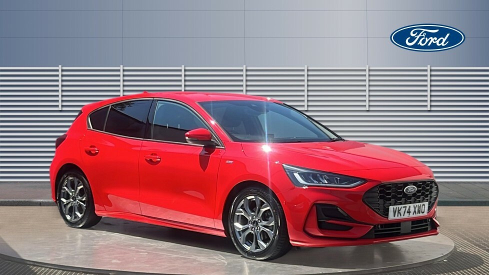 Ford Focus St-line VK74XWO Red