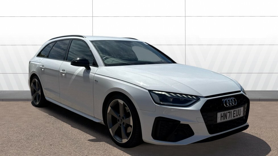 Audi A4 Black Edition HN71EUU White