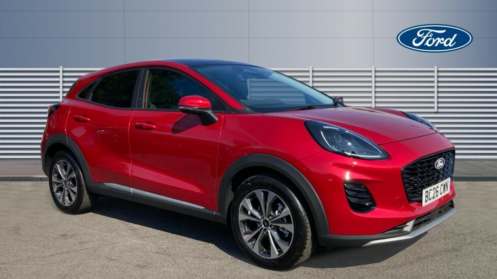 Ford Puma Titanium Red