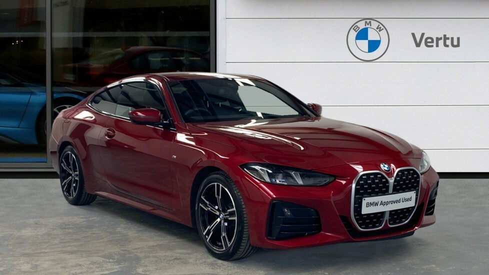 BMW 4 Series Gran Coupe M Sport Red