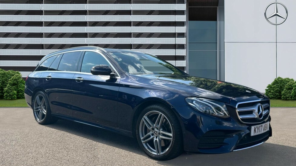 Mercedes-Benz E Class Amg Line Blue