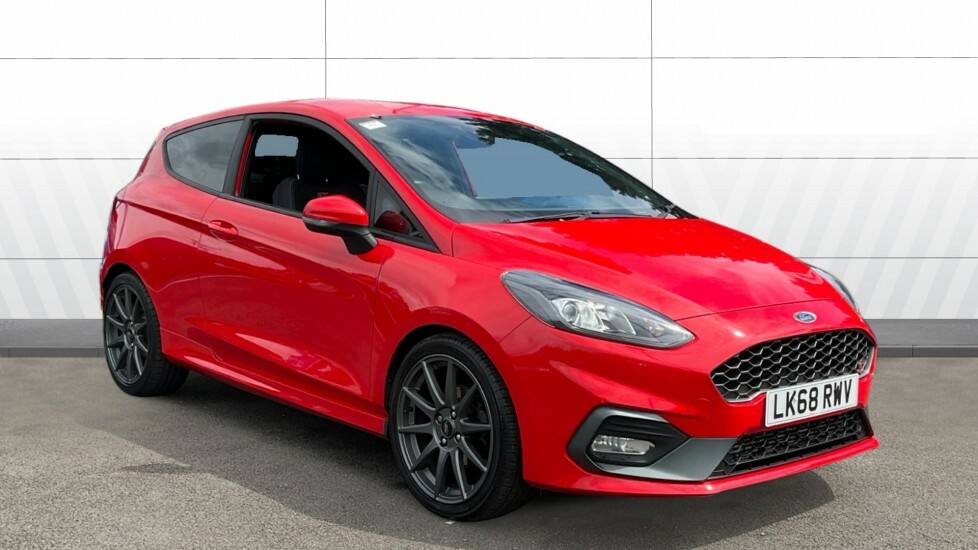 Ford Fiesta St-2 Red