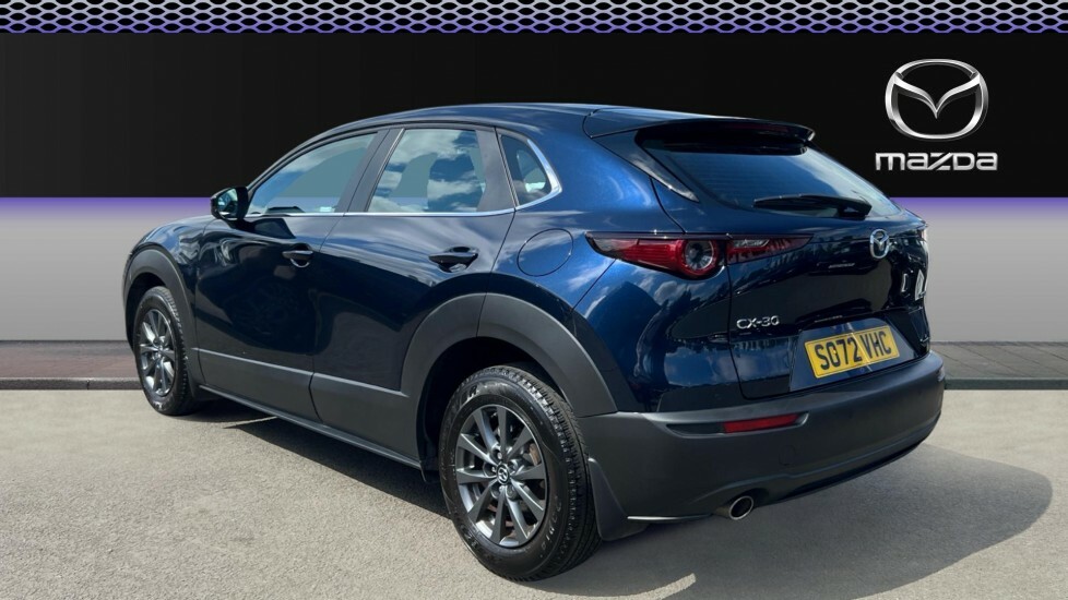 Mazda CX-30 Se-l Lux SO72VHC Blue #2