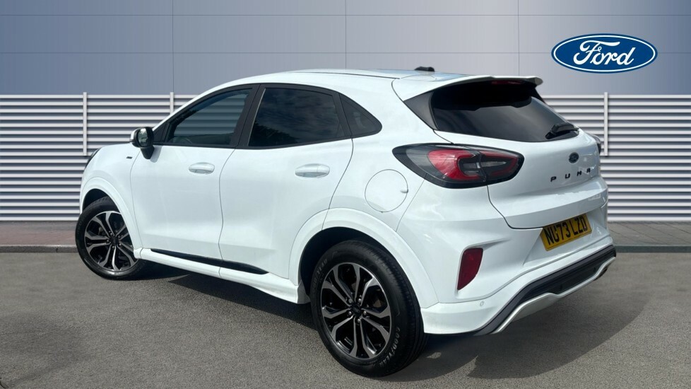 Ford Puma St-line NU73LZD White #2