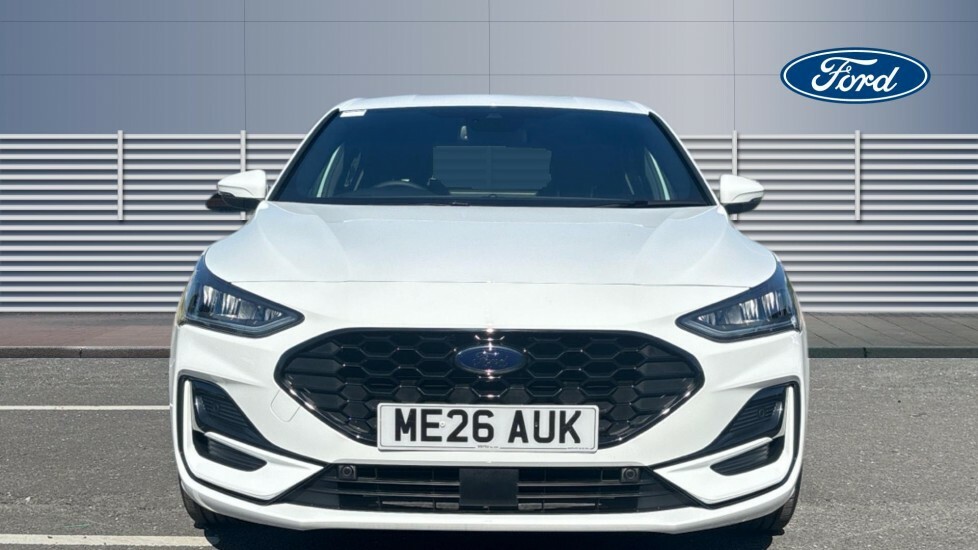 Ford Focus St-line White #3