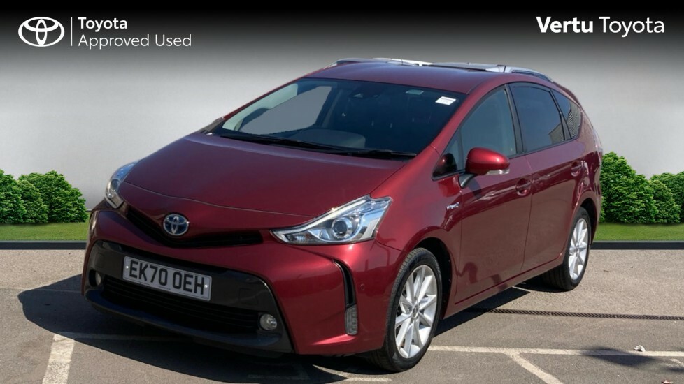 Toyota Prius+ Excel Red #3