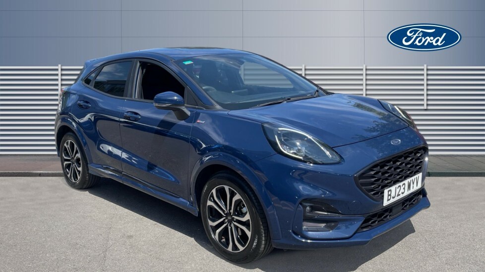 Ford Puma St-line BJ23WYV Blue