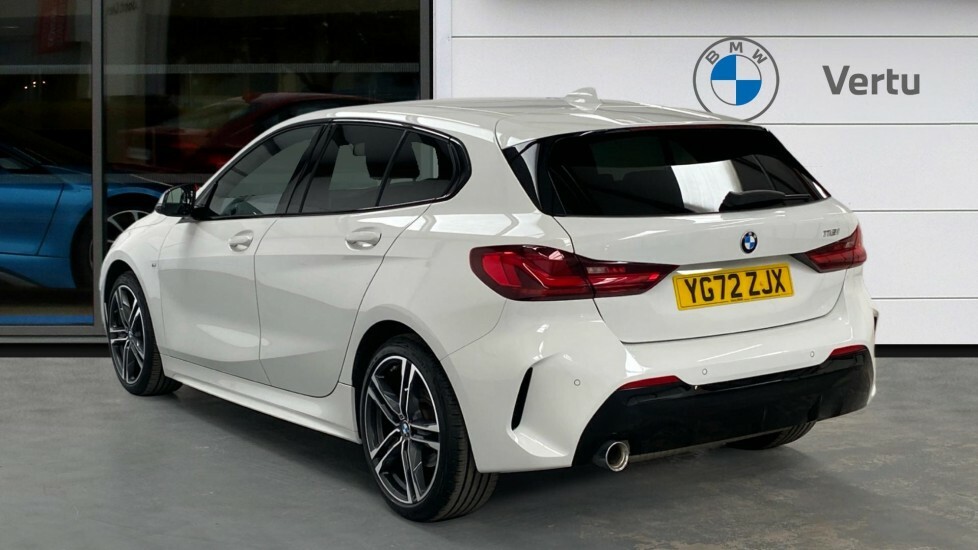 BMW 1 Series M Sport YG72ZJX White #2