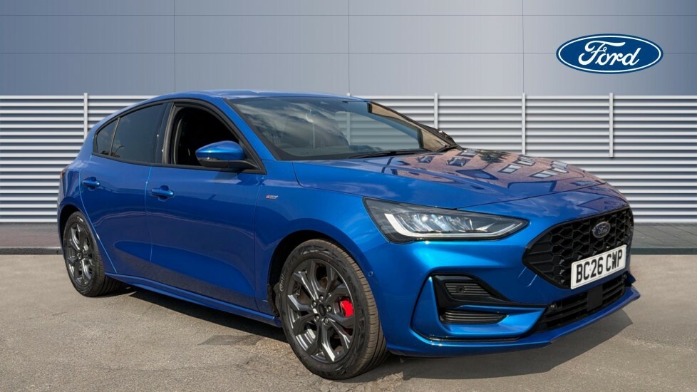 Ford Focus St-line Blue
