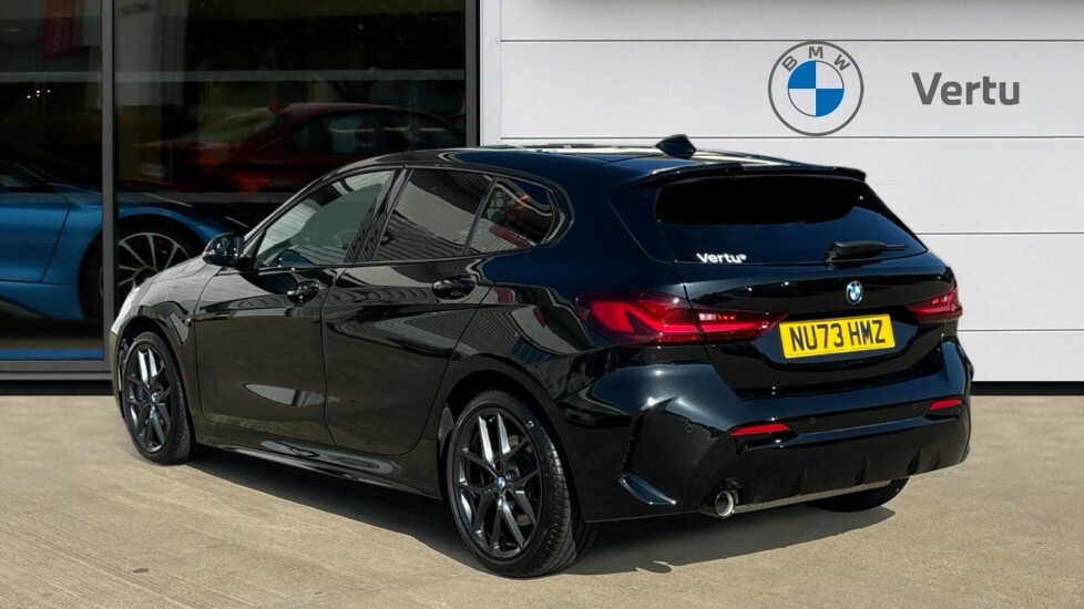BMW 1 Series M Sport NU73HMZ Black #2
