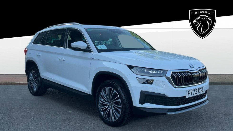 Skoda Kodiaq Se L Executive White