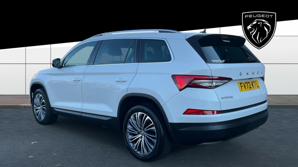 Skoda Kodiaq Se L Executive White #4