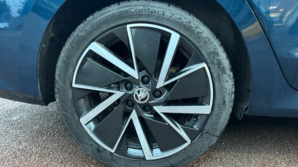 Skoda Octavia Se L Blue #4