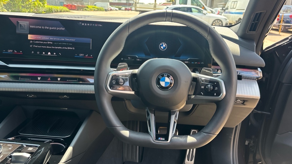 BMW 5 Series 520I Modern Step Blue #4