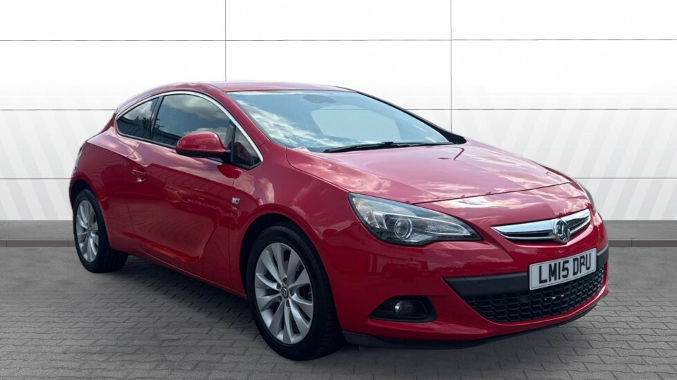 Vauxhall Astra GTC Sri Red
