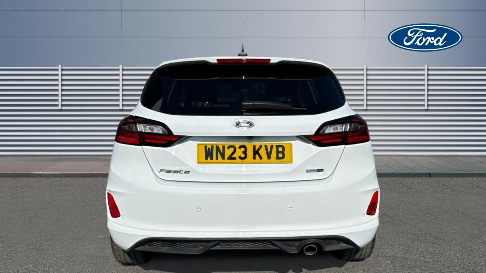 Ford Fiesta St-line X WN23KVB White #6