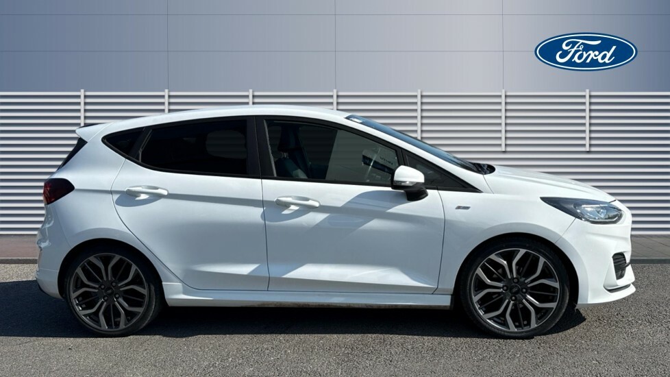 Ford Fiesta St-line X WN23KVB White #4