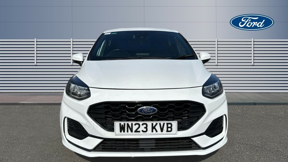 Ford Fiesta St-line X WN23KVB White #3