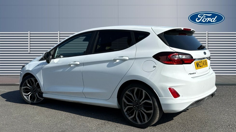 Ford Fiesta St-line X WN23KVB White #2