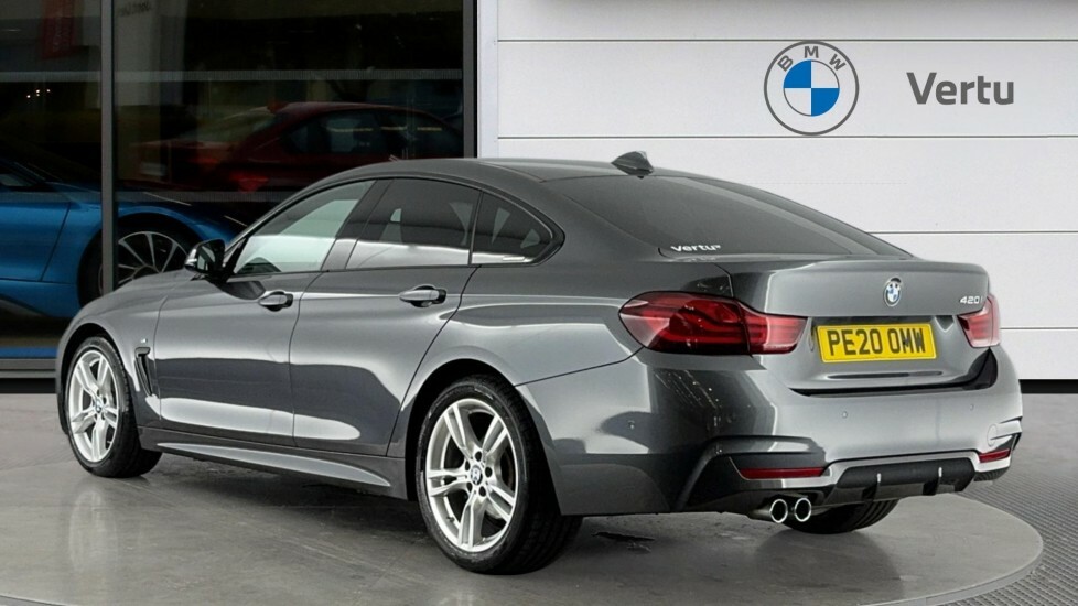 BMW 4 Series Coupe White #2