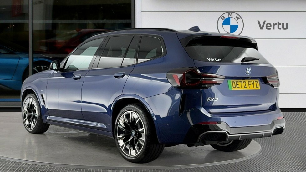 BMW iX3 M Sport Pro Blue #2