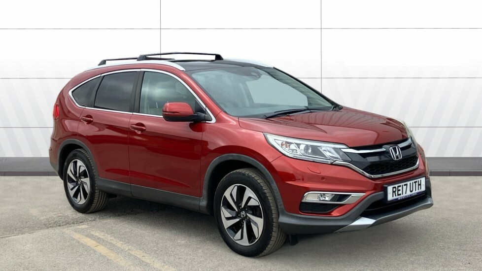 Honda Cr-V Ex Red