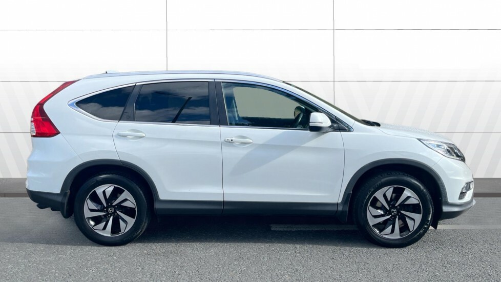 Honda Cr-V Ex White #5