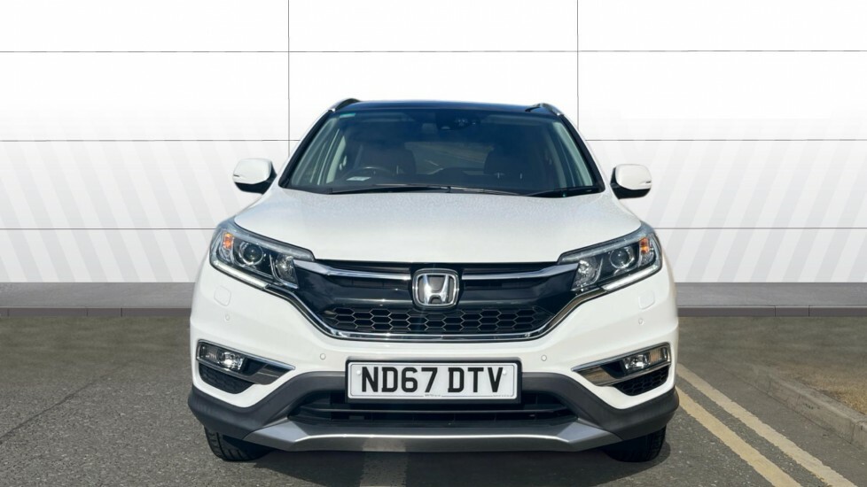 Honda Cr-V Ex White #3