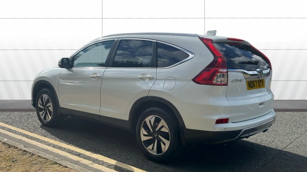 Honda Cr-V Ex White #2