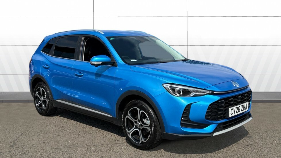 MG ZS Se Blue