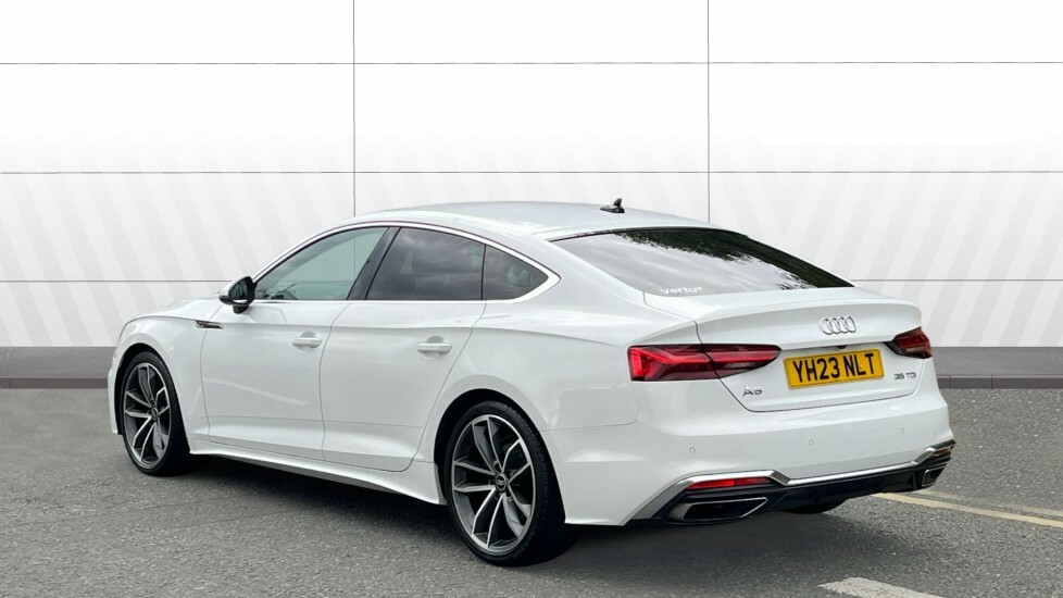Audi A5 S Line YH23NLT White #2