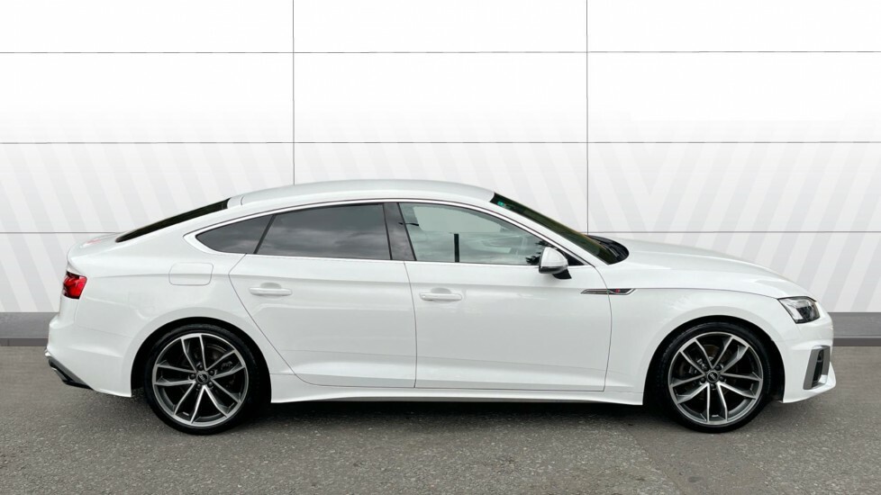Audi A5 S Line YH23NLT White #5