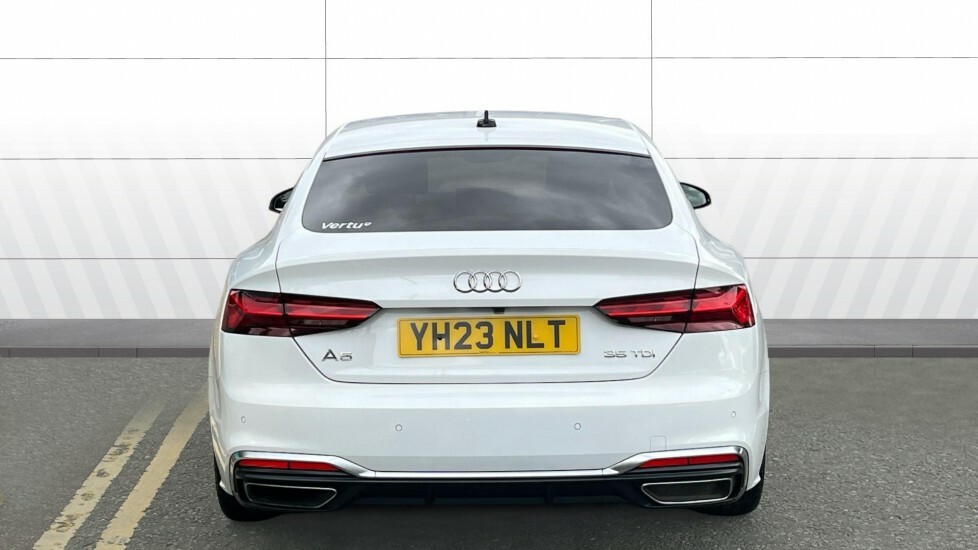 Audi A5 S Line YH23NLT White #6