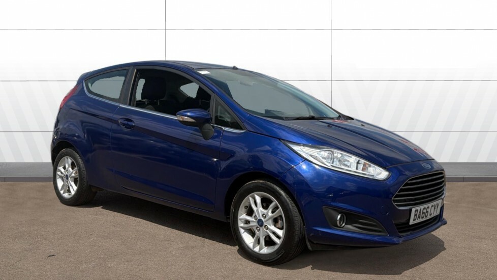 Ford Fiesta Zetec Blue